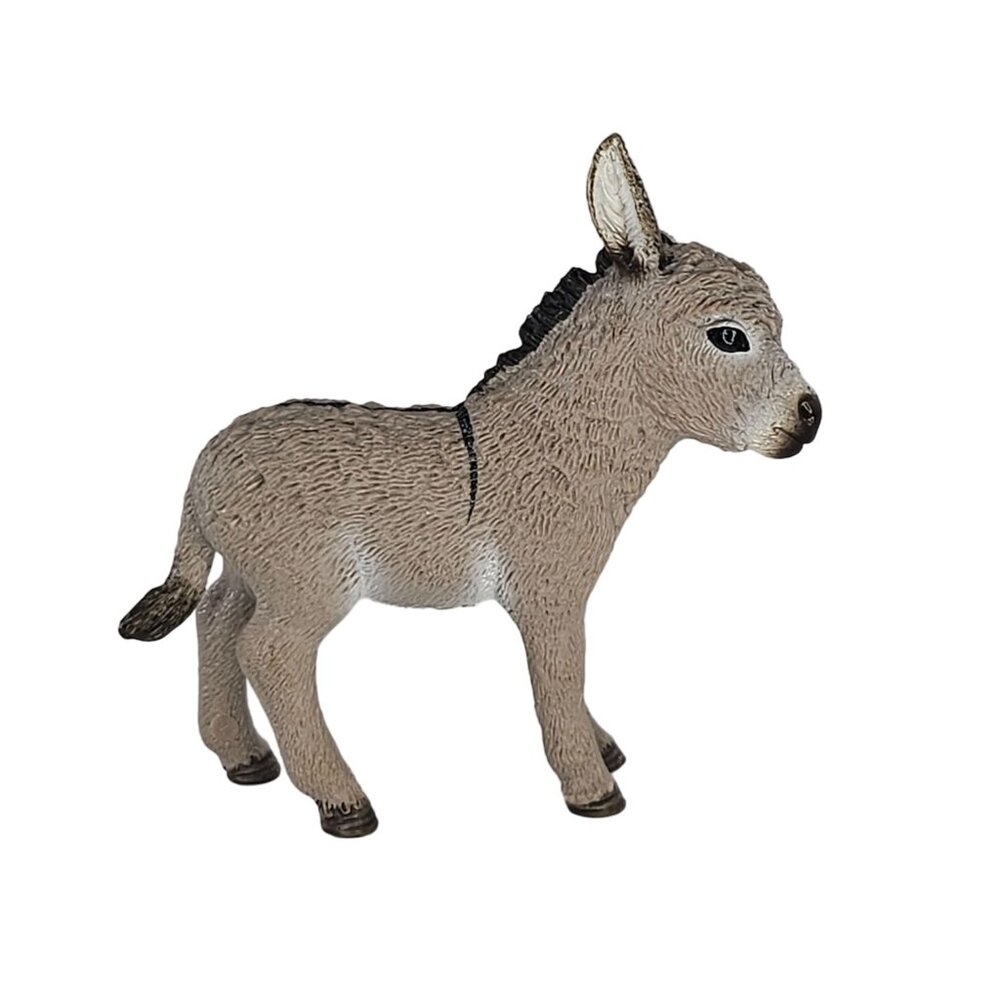 Schleich Donkey Foal Figure Animal Toy Collectible #13746